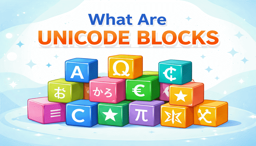 unicode blocks