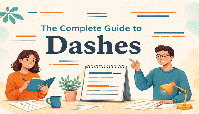 guide to dashes