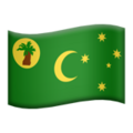 Flag Cocos Keeling Islands Emoji Apple