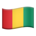 Flag Guinea Emoji Apple