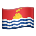 Flag Kiribati Emoji Apple