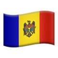 Flag Moldova Emoji Apple