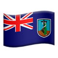 Flag Montserrat Emoji Apple