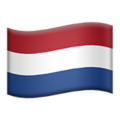 Flag Netherlands Emoji Apple
