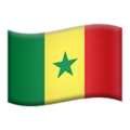 Flag Senegal Emoji Apple