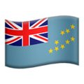 Flag Tuvalu Emoji Apple