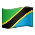Flag Tanzania Emoji Apple