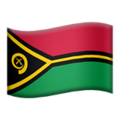 Flag Vanuatu Emoji Apple