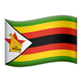 Flag Zimbabwe Emoji Apple
