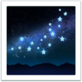 Milky Way Emoji Apple