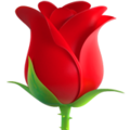 Rose Emoji Apple