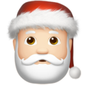 Santa Claus Emoji Apple