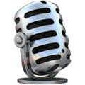 Studio Microphone Emoji Apple