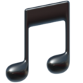 Musical Note Emoji Apple