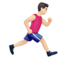 Man Running Facing Right Emoji Apple
