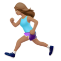Woman Running Emoji Apple