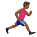 Man Running Facing Right Emoji Apple