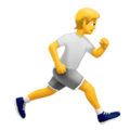 Person Running Facing Right Emoji Apple