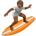 Person Surfing Emoji Apple