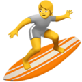 Person Surfing Emoji Apple
