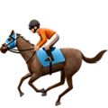 Horse Racing Emoji Apple
