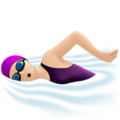 Woman Swimming Emoji Apple