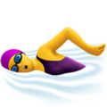 Woman Swimming Emoji Apple