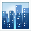 Cityscape Emoji Apple