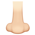 Nose Emoji Apple