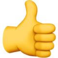 Thumbs Up Emoji Apple