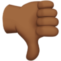 Thumbs Down Emoji Apple