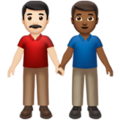 Men Holding Hands Emoji Apple