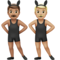 Men With Bunny Ears Emoji Apple