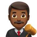 Man Judge Emoji Apple