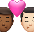 Kiss Man Man Emoji Apple
