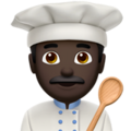 Man Cook Emoji Apple