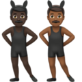 Men With Bunny Ears Emoji Apple