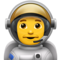 Man Astronaut Emoji Apple