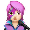 Woman Singer Emoji Apple