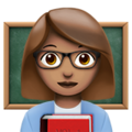 Woman Teacher Emoji Apple