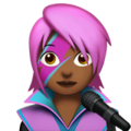 Woman Singer Emoji Apple