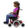 Woman In Motorized Wheelchair Emoji Apple