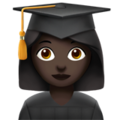 Woman Student Emoji Apple