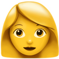 Woman Emoji Apple