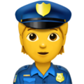 Police Officer Emoji Apple