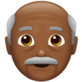 Old Man Emoji Apple