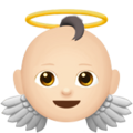 Baby Angel Emoji Apple