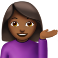 Woman Tipping Hand Emoji Apple