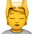 Person Getting Massage Emoji Apple