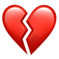 Broken Heart Emoji Apple